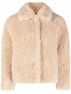 Rag & Bone Hesper Front Fastening Jacket In Beige