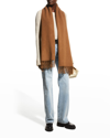 Rag & Bone Addison Recycled Wool Scarf In Bronze