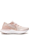 Nike Renew Run Low-top Sneakers In Barely Rose/metallic Red Bronze-white