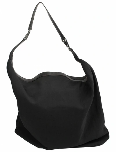 Y's Chain Stitch 2way Shoulder Bag In Black