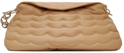 Chloé Juana Quilted Leather Shoulder Bag In Brown