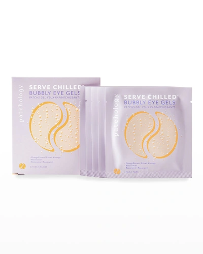 Patchology Serve Chilled Bubbly Eye Gel 5-pair Set In 5 Treatments