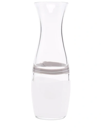 Carlo Moretti Transparent Glass Decanter In Neutrals