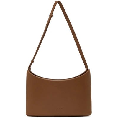 Aesther Ekme Brown Sway Crossbody Bag In 169 Auburn