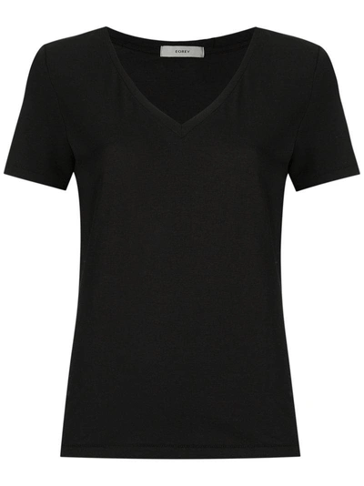 Egrey V Neck T-shirt In Black