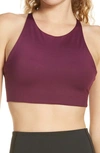 Girlfriend Collective Topanga Sports Bra In Plum