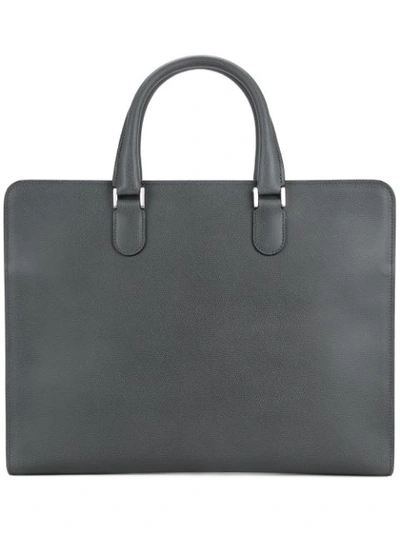 Valextra Portfolio Tote - Grey