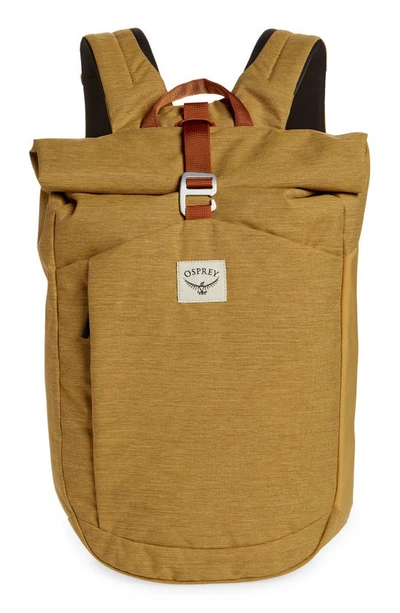 Osprey Arcane Roll Top Backpack In Milky Tea