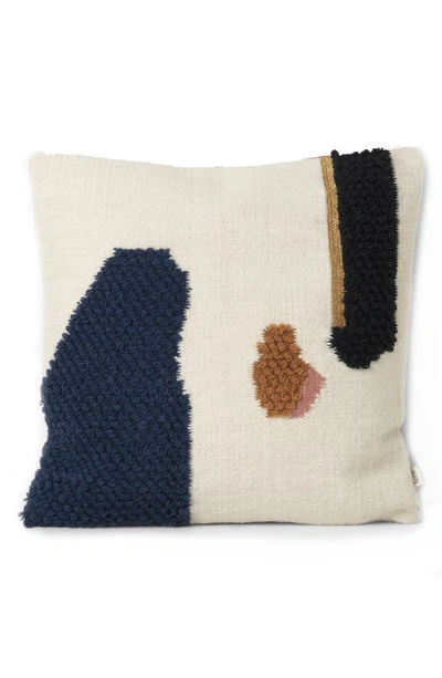 Ferm Living Mount Wool & Cotton Cushion In Multicolor