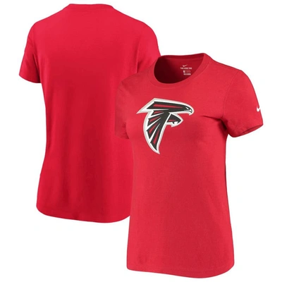 Nike Women's Red Atlanta Falcons Logo Essential T-shirt