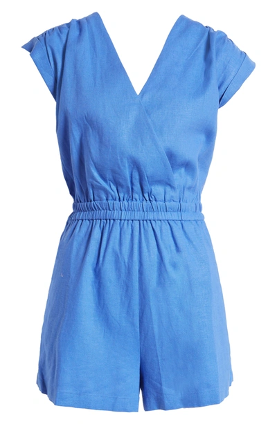 OPEN EDIT LINEN BLEND ROMPER ED452522MI