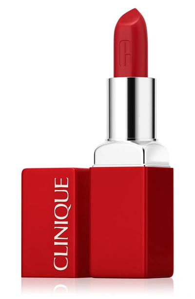 Clinique Even Better Pop Lip Color Lipstick & Blush In 02 Red-handed