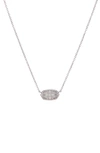 Kendra Scott Elisa Pendant Necklace In Silver Filigree