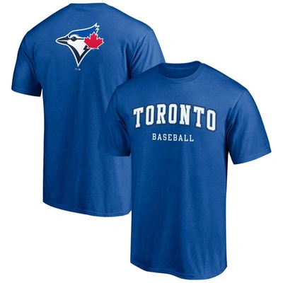 Fanatics Men's Big And Tall Royal Toronto Blue Jays City Arch T-shirt