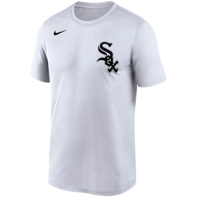 Nike Men's White Chicago White Sox Wordmark Legend T-shirt