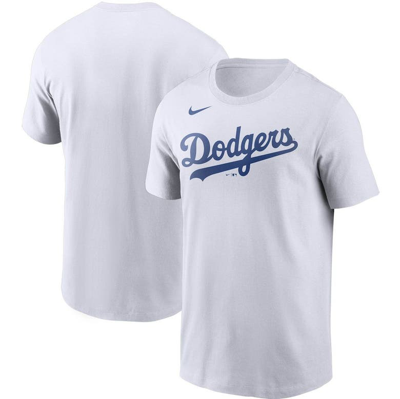 Nike Men's White Los Angeles Dodgers Wordmark Legend T-shirt