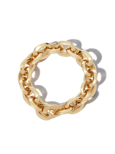 Lizzie Mandler Fine Jewelry 18kt Yellow Gold Xs Knife Edge Chain-link Ring