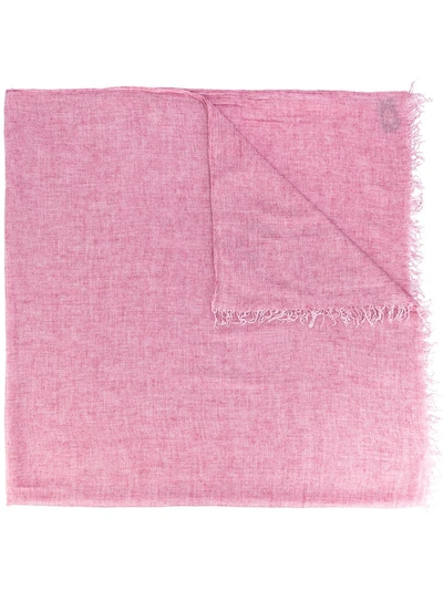 Dondup Frayed Scarf - Pink