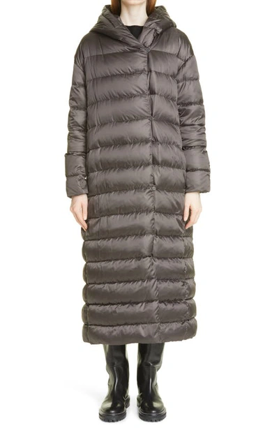 Max Mara The Cube Novelo Quilted Down Puffer Coat In Antracite | ModeSens