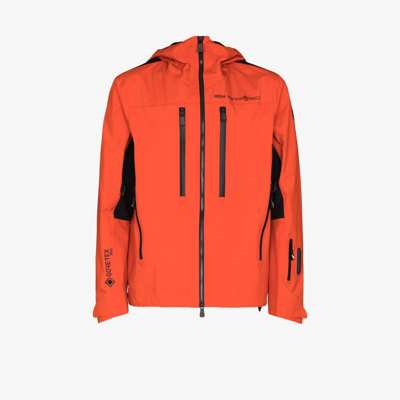 Moncler Orange Moirans Hooded Jacket