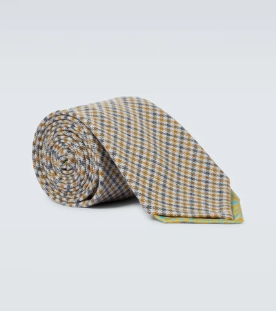 Bram Riomaggiore Cotton Tie In Multicoloured