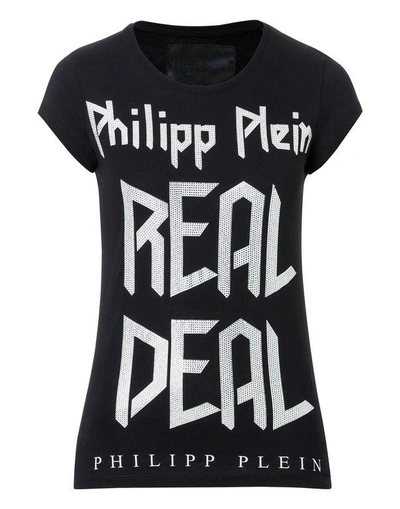 Philipp Plein T-shirt Round Neck Ss "deal"