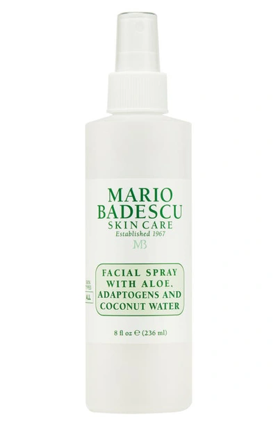 Mario Badescu Facial Spray With Aloe, Adaptogens & Coconut Water, 4 oz