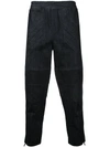 Neil Barrett Cropped Biker Trousers - Black