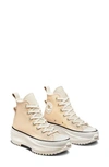 Converse Chuck Taylor® All Star® Run Star Hike High Top Platform Sneaker In Beige