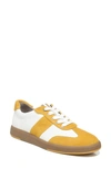 Naturalizer Evin-lace Sneakers Women's Shoes In White Golden Rod Leather/suede