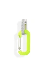 Eara Chiara Drop Earring In Neon Yellow