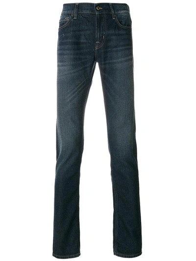 7 For All Mankind Straight-leg Jeans - Blue