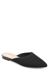 Journee Collection Collection Women's Wide Width Aniee Mule Flats In Black
