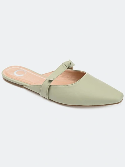 Journee Collection Collection Women's Missie Mule In Green