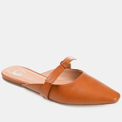 Journee Collection Collection Women's Missie Mule In Rust