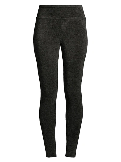 Barefoot Dreams Cozychic Ultra Lite Stretch-fit Leggings In Carbon