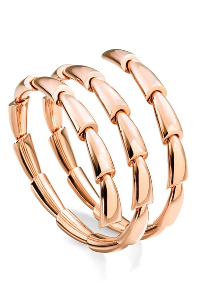 Vhernier Calla Media Bracelet In Pink Gold
