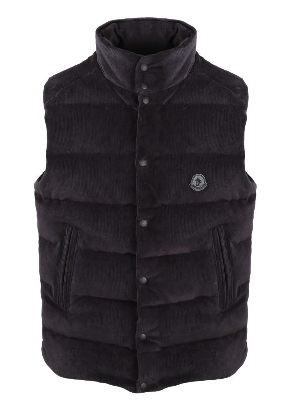 Moncler Tibb Sleeveless Puffer Jacket In Black | ModeSens