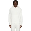 Craig Green Laced Cotton Hoodie In White/ White