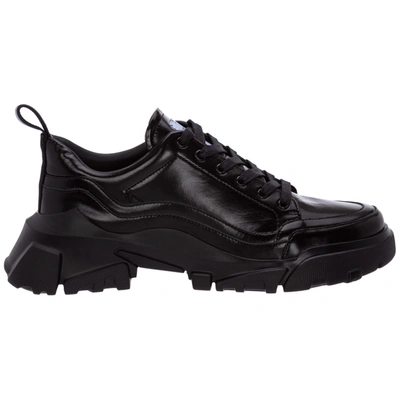 Mcq By Alexander Mcqueen Men's Shoes Leather Trainers Sneakers  Orbyt Team In Nero