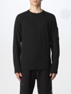 C.p. Company Logo Sweater In Black