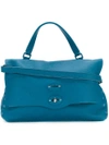 Zanellato Postina Tote Bag In Blue