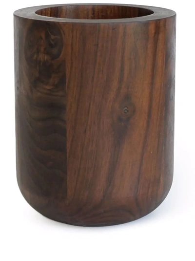Michaël Verheyden Busk Wood Vase In Braun