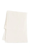 White + Warren Cashmere Travel Wrap Scarf In Soft White