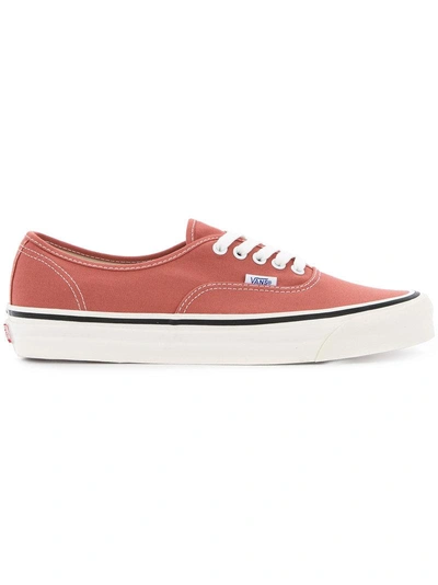 Vans Authentic 44 Dx Canvas Sneakers In Red