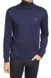 Polo Ralph Lauren Soft Cotton Long-sleeve Polo Shirt In French Navy