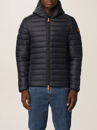 Save The Duck Jacket Jacket Men  In Navy