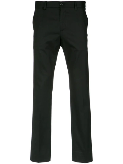 Dolce & Gabbana Tailored Trousers In Black