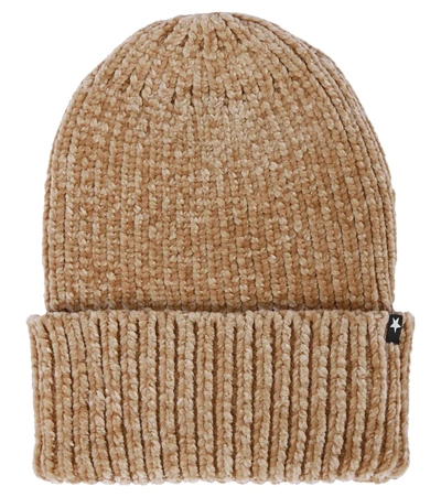 Molo Kids' Kitty Chenille Beanie In Brown