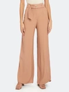 Iro Hastro Belted Wide Leg Pants In Old Pink